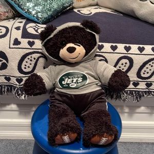 Build a Bear Jets teddy. Like new condition.